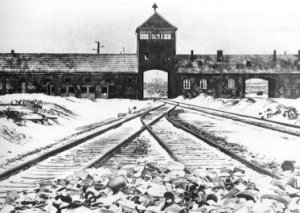 Entre du Camps d'Auschwitz